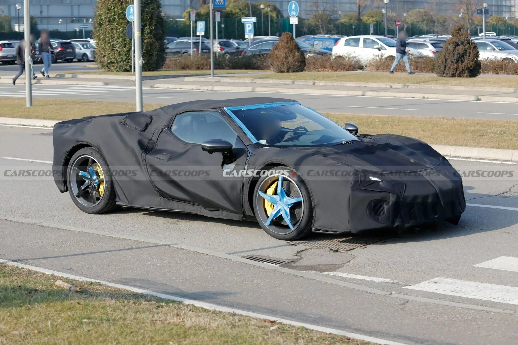 Ferrari 296 VS lo dien, sieu xe hybrid thien ve hieu nang hinh anh