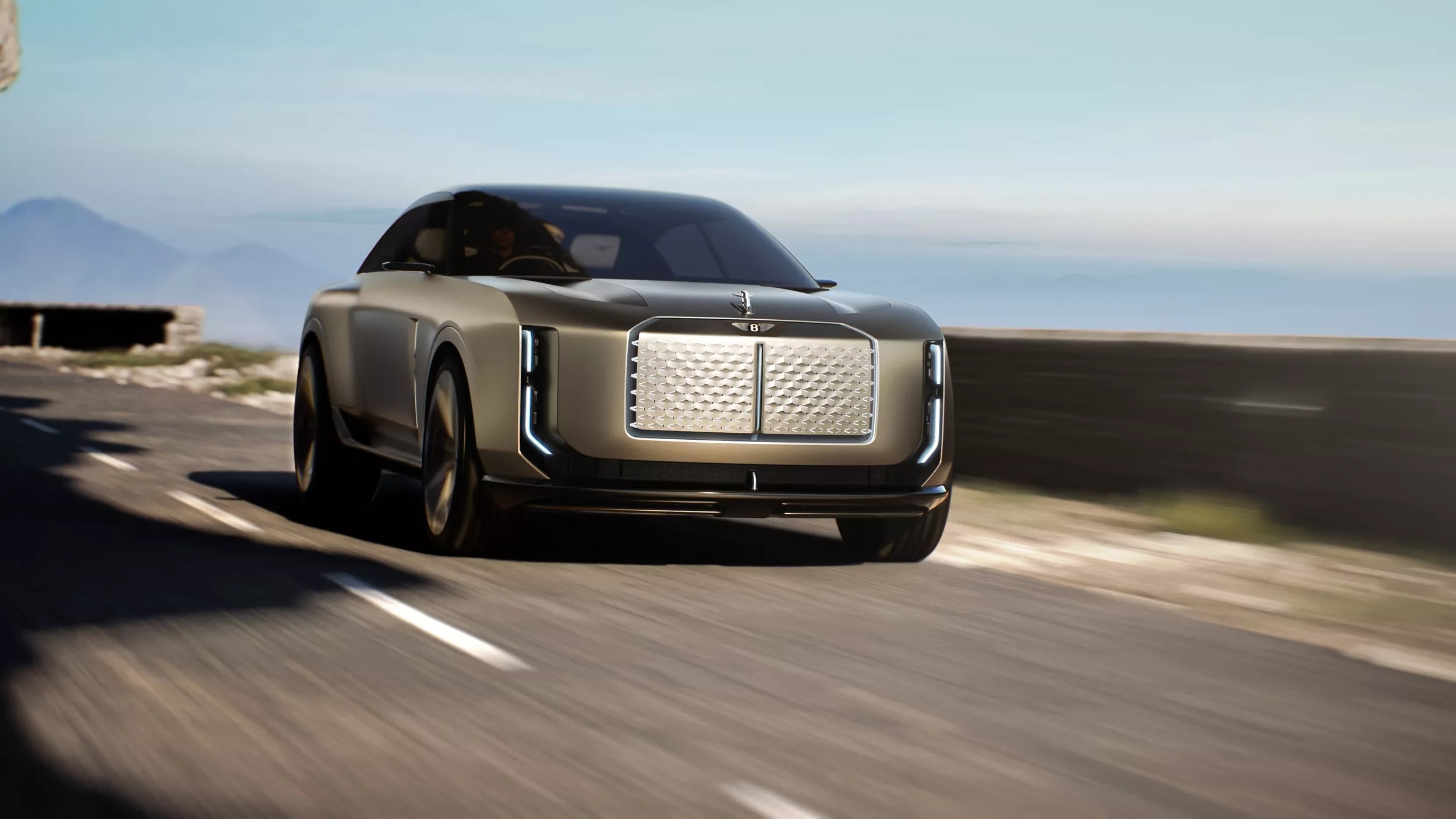 Xe dien Bentley ra mat anh 1