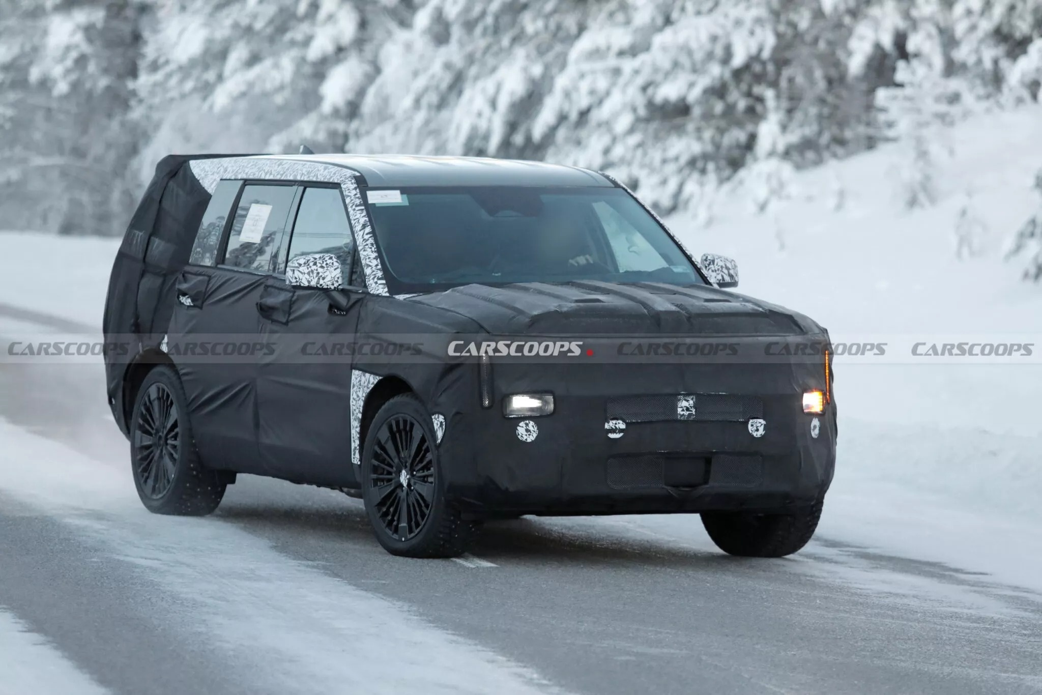 Hyundai Santa Fe moi lo dien - co the co ban EREV, ra mat nam sau hinh anh