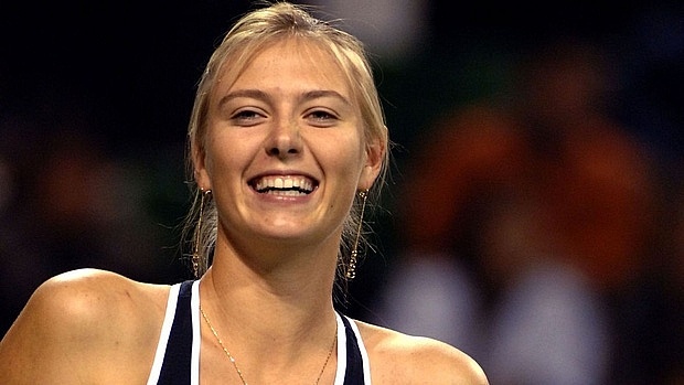 Sharapova tiet lo so dien thoai cho nguoi ham mo hinh anh