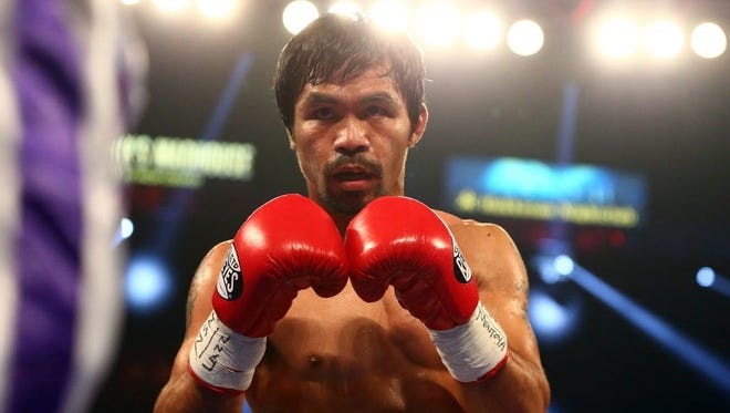 Pacquiao the hien toc do dam boc o tuoi 41 hinh anh