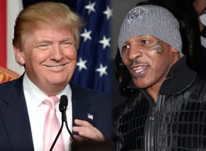 Tong thong Trump chia se video cua Tyson hinh anh
