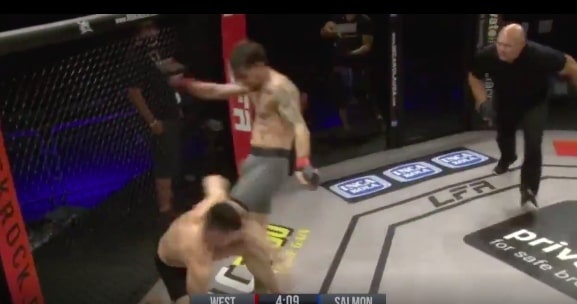 Vo si MMA bi xu thua vi thuc hien don goi pham luat hinh anh