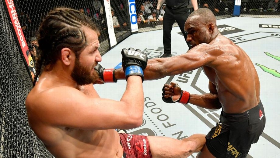 Kamaru Usman bao ve thanh cong dai vo dich truoc Masvidal hinh anh