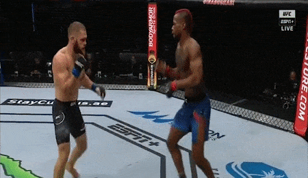 Vo si UFC ne don knock-out chop nhoang hinh anh