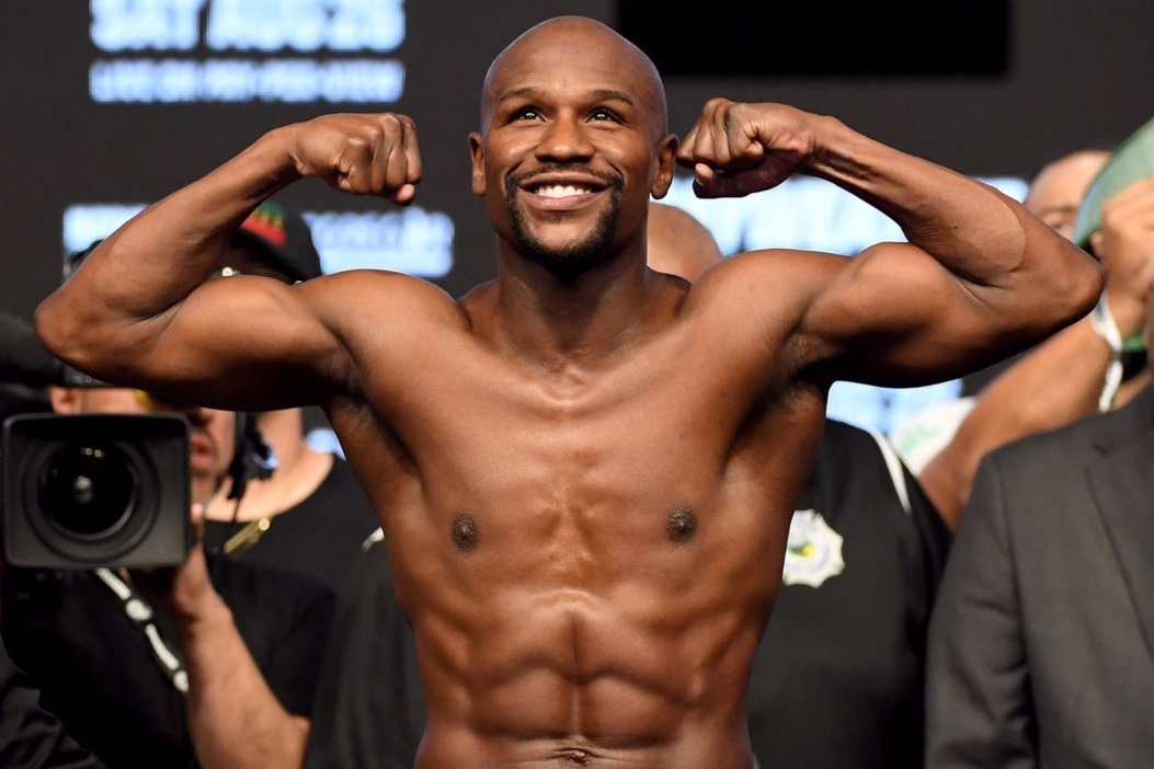 Mayweather duy tri voc dang nho tap luyen hinh anh