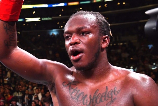 KSI tu tin danh bai Mike Tyson hinh anh