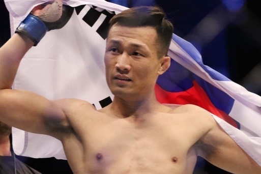 Chan Sung Jung - vo si Han Quoc thi dau 7 giai MMA hinh anh