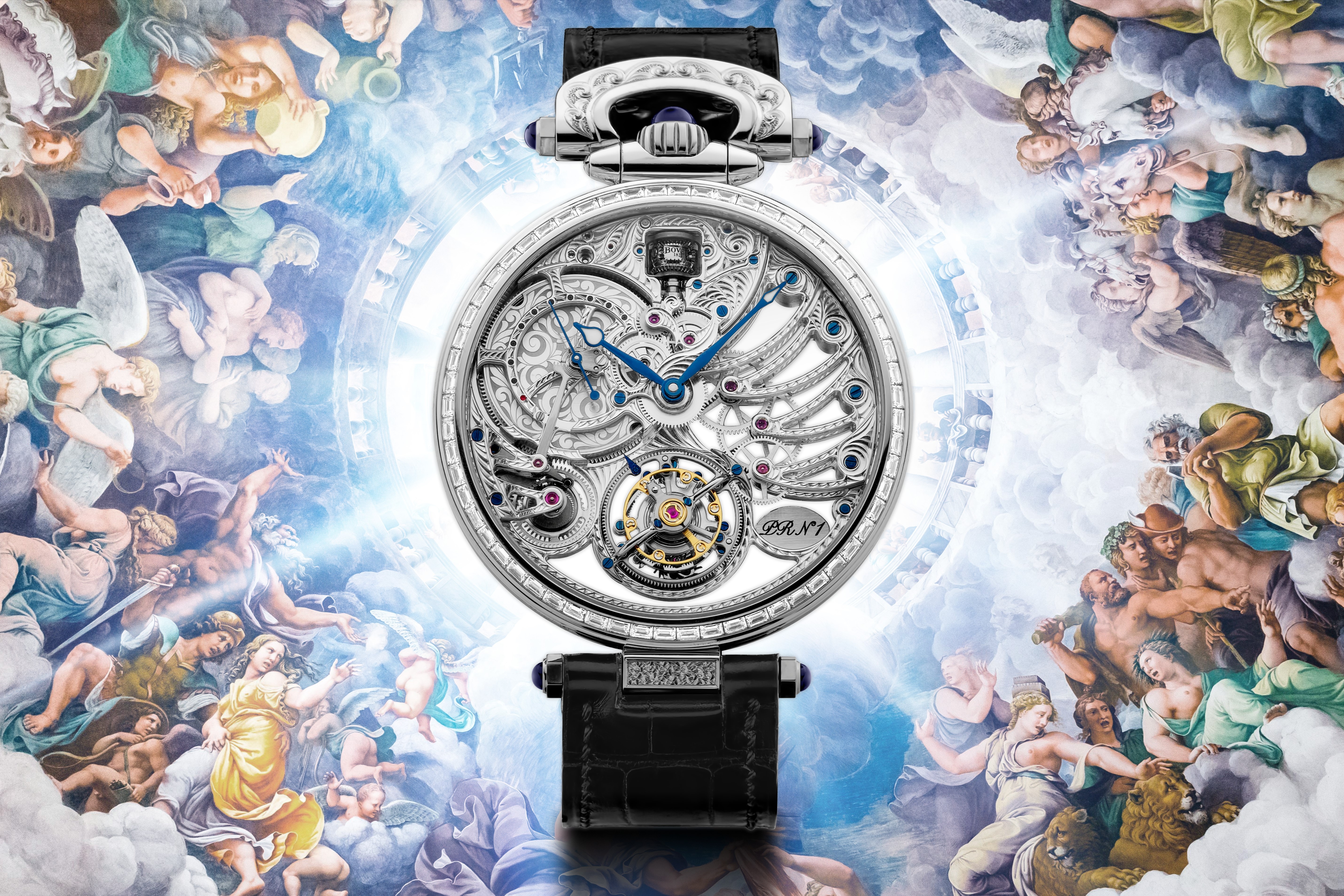 Dong ho voi mat so lo co tinh xao hinh anh