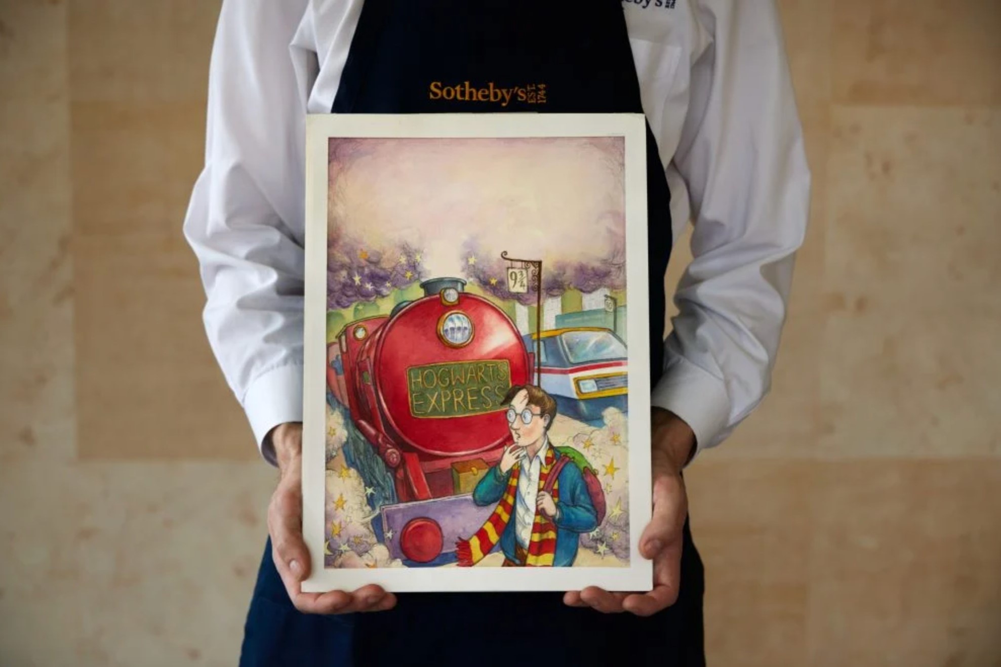 Bia truyen Harry Potter goc len gia 1,92 trieu USD sau gan 30 nam hinh anh