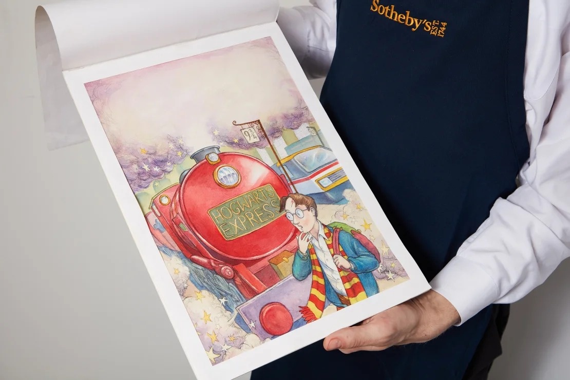 bìa harry potter đầu tiên,  harry potter,  bìa truyện harry potter,  Bìa truyện Harry Potter,  sotheby's ảnh 2 bia harry potter dau tien,  harry potter,  bia truyen harry potter,  Bia truyen Harry Potter,  sotheby's anh 2