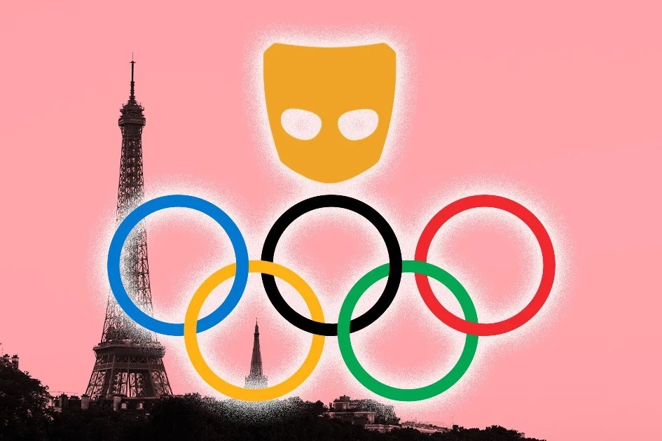 Grindr olympic 2024,  lang olympic o dau,  Olympic 2024,  ung dung hen ho,  grindr la gi anh 1