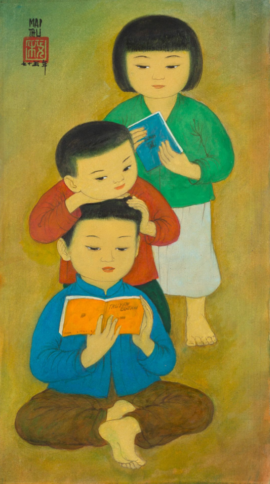 Lê Phổ, bộ tứ Đông Dương, danh họa việt nam, Asian Painters, Aguttes Auction ảnh 3 Le Pho, bo tu Dong Duong, danh hoa viet nam, Asian Painters, Aguttes Auction anh 3