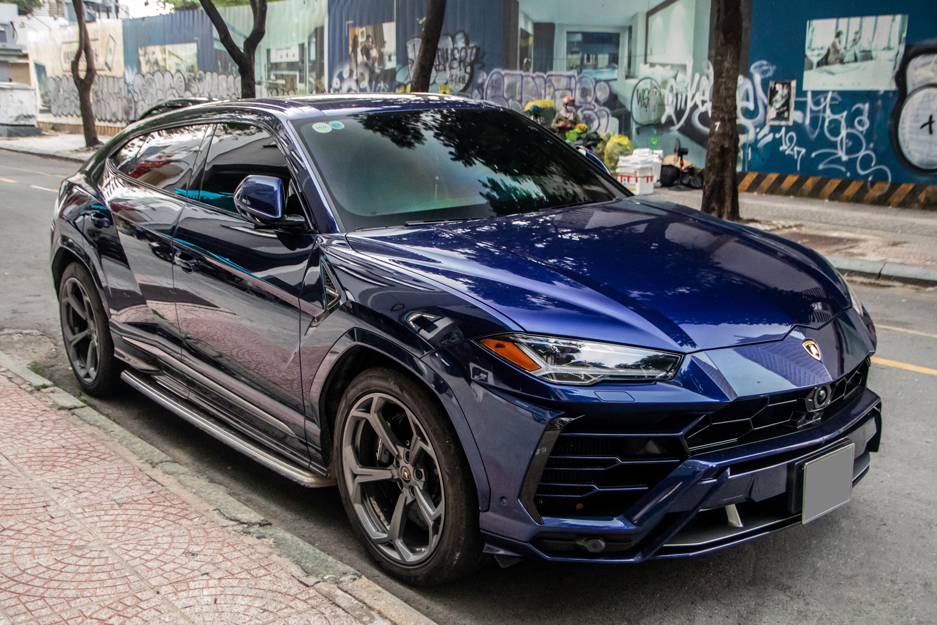 Lamborghini Urus màu độc ảnh 2 Lamborghini Urus mau doc anh 2