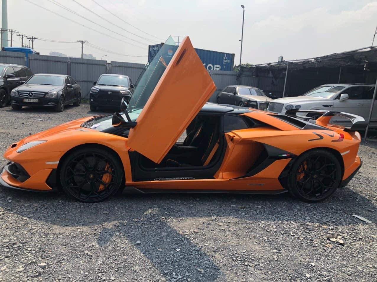 Lamborghini Aventador SVJ Roadster thu hai cap ben anh 2