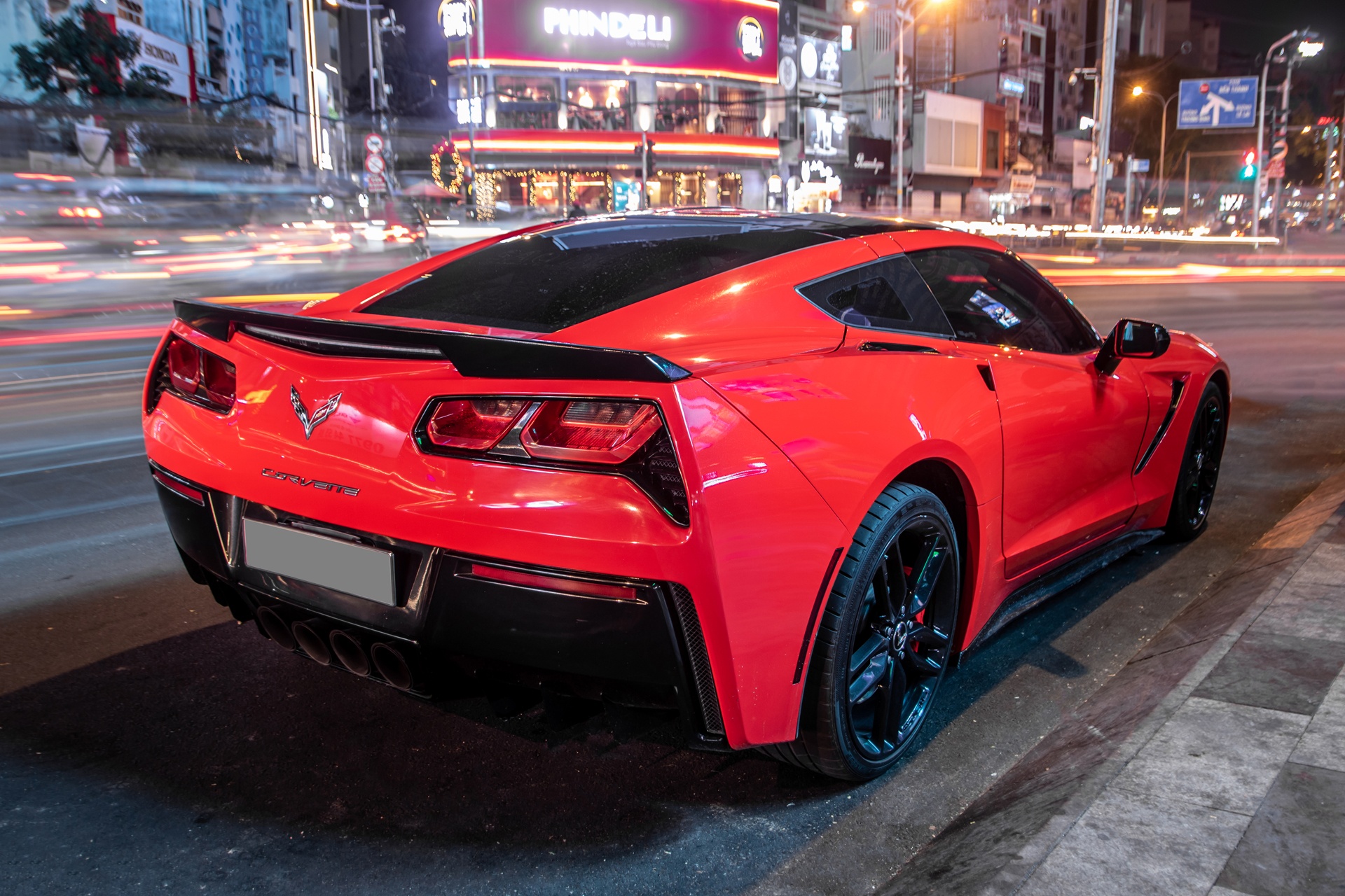 sieu xe xuong pho dip Giang sinh anh 7