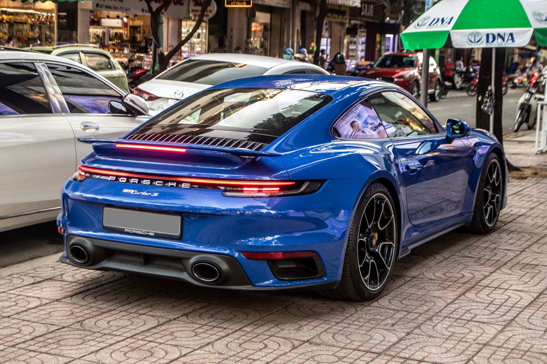 Porsche 911 Turbo S màu độc ảnh 4 Porsche 911 Turbo S mau doc anh 4
