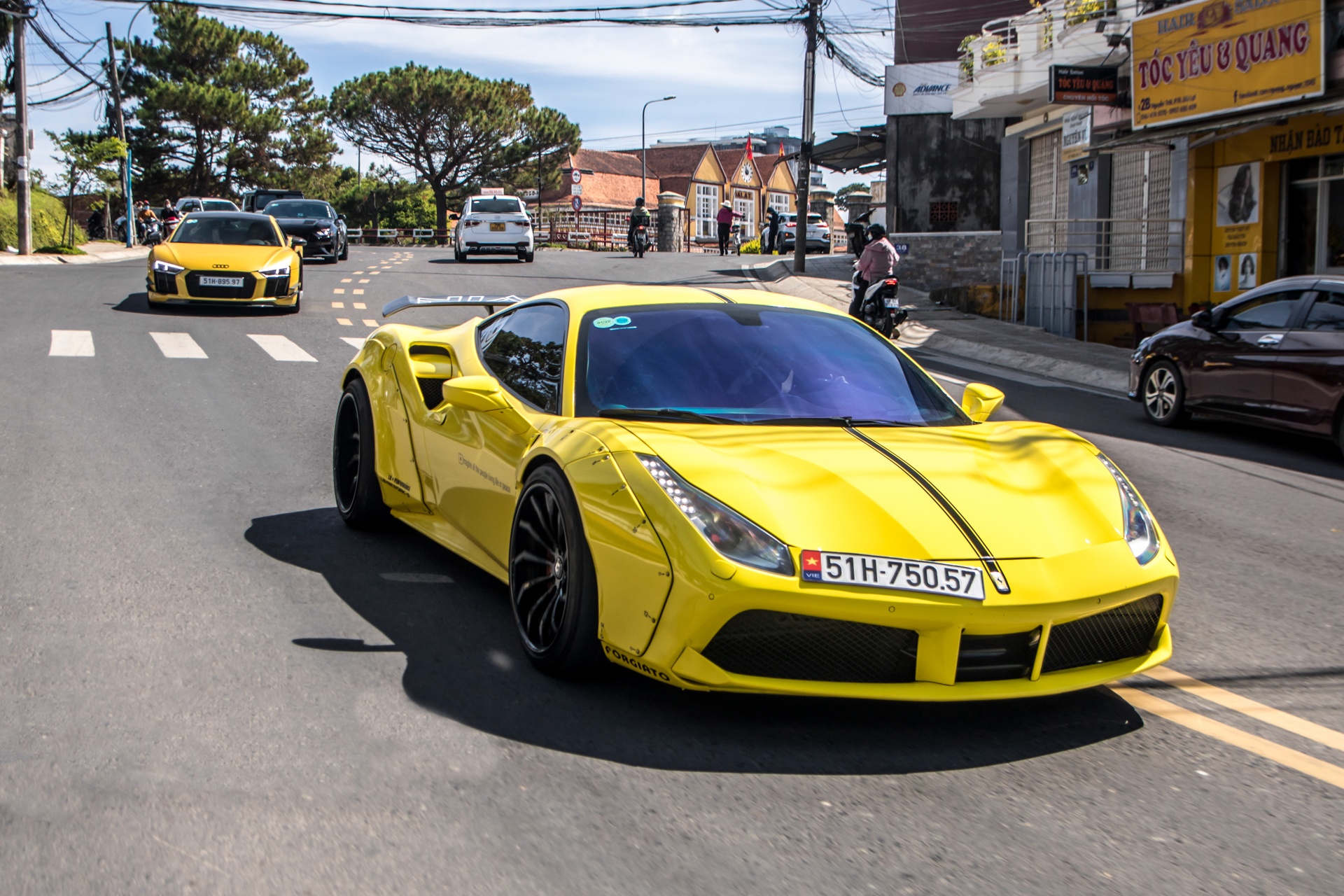 sieu xe xuat hien tai Da Lat anh 8