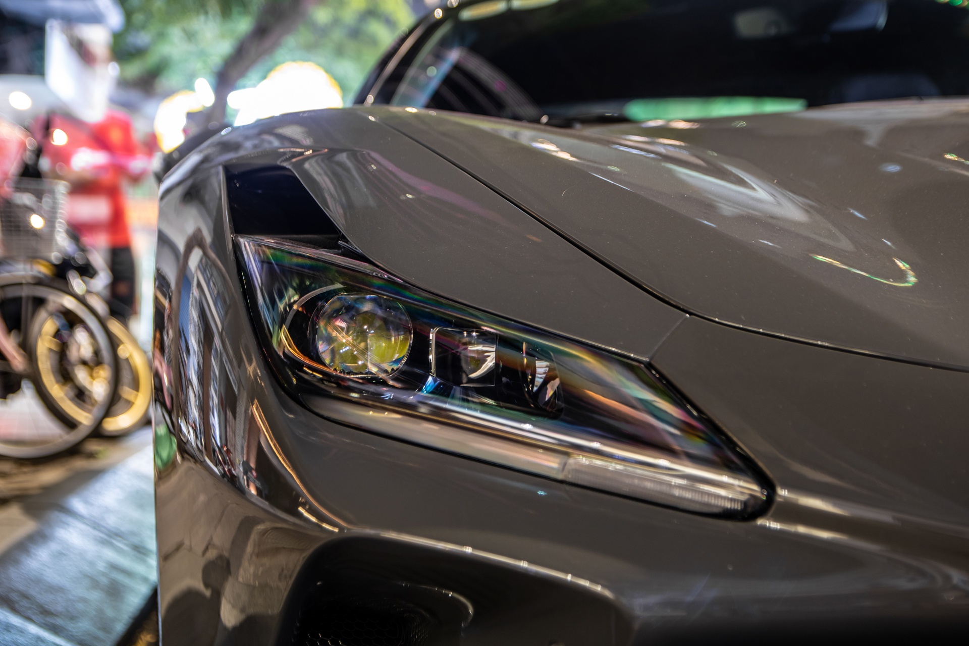 Ferrari F8 Tributo màu lạ ảnh 5 Ferrari F8 Tributo mau la anh 5