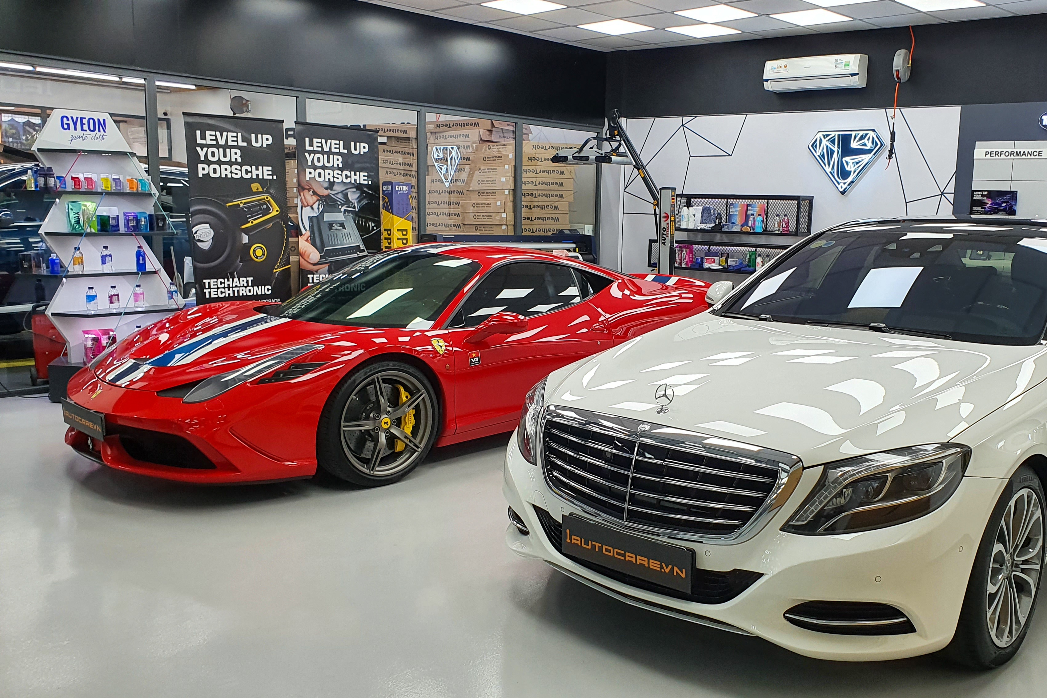 Cham soc sieu xe,  xe sang don Tet anh 3