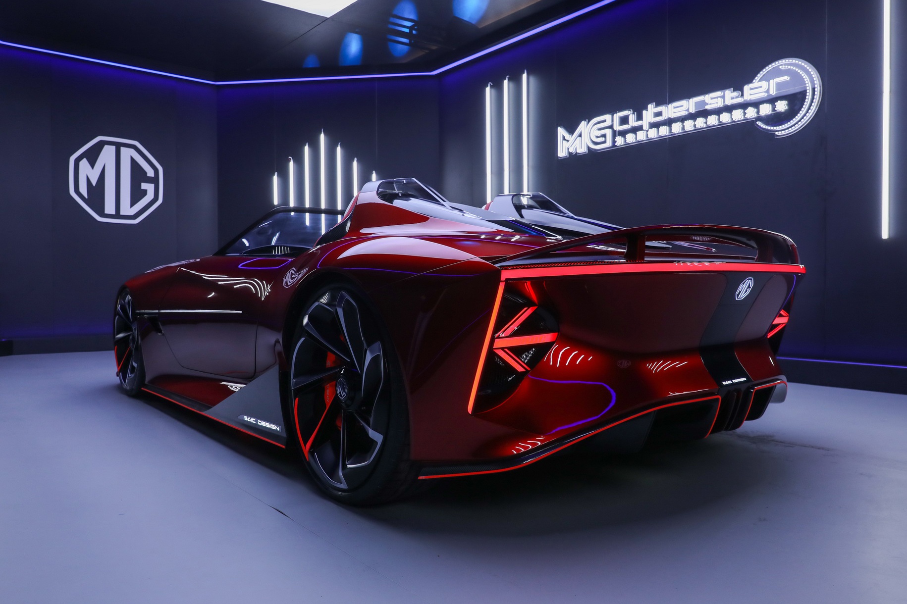 xe the thao thuan dien cua MG anh 2