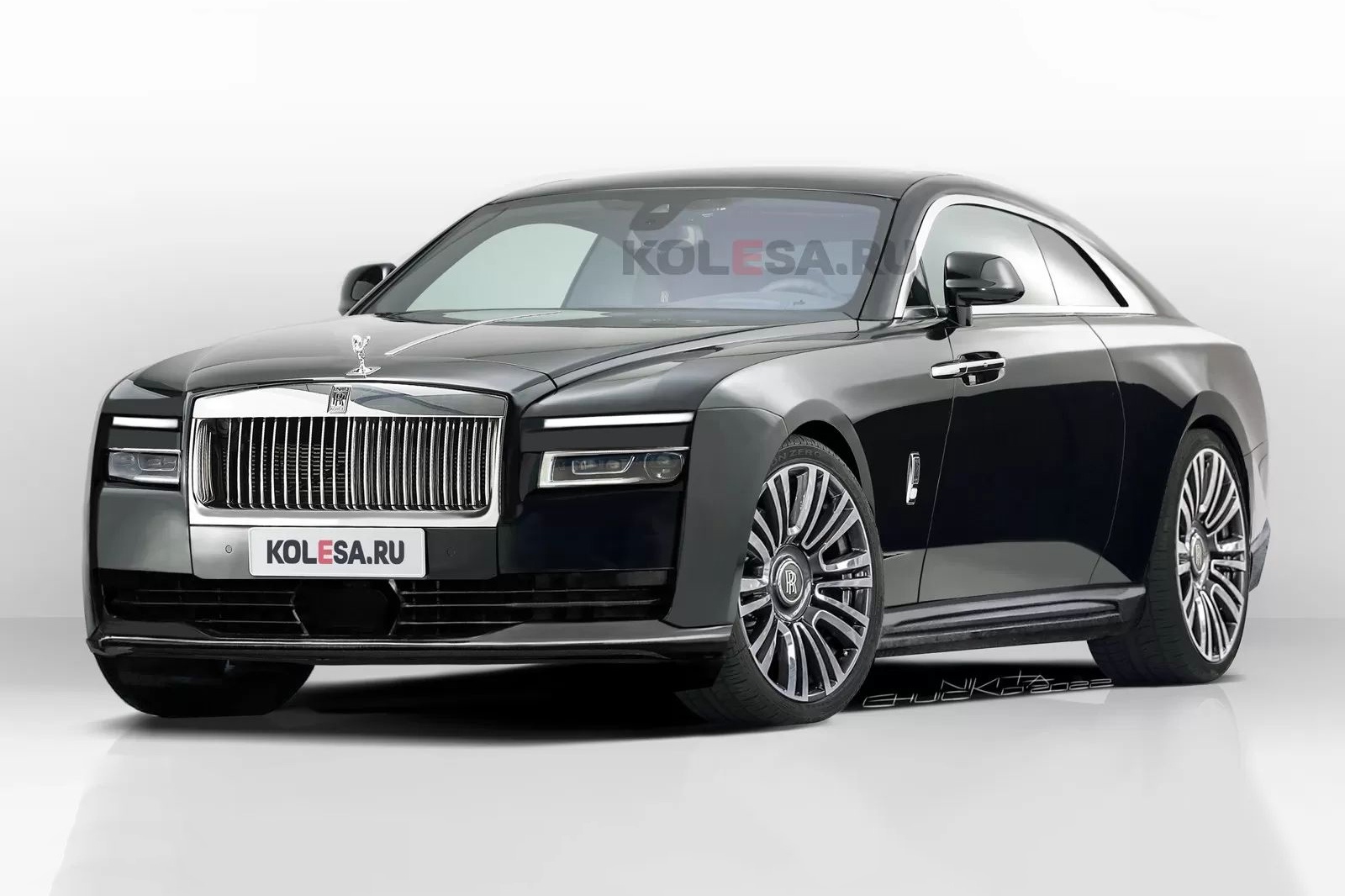 Xem truoc ban dung thiet ke xe dien Rolls-Royce Spectre hinh anh