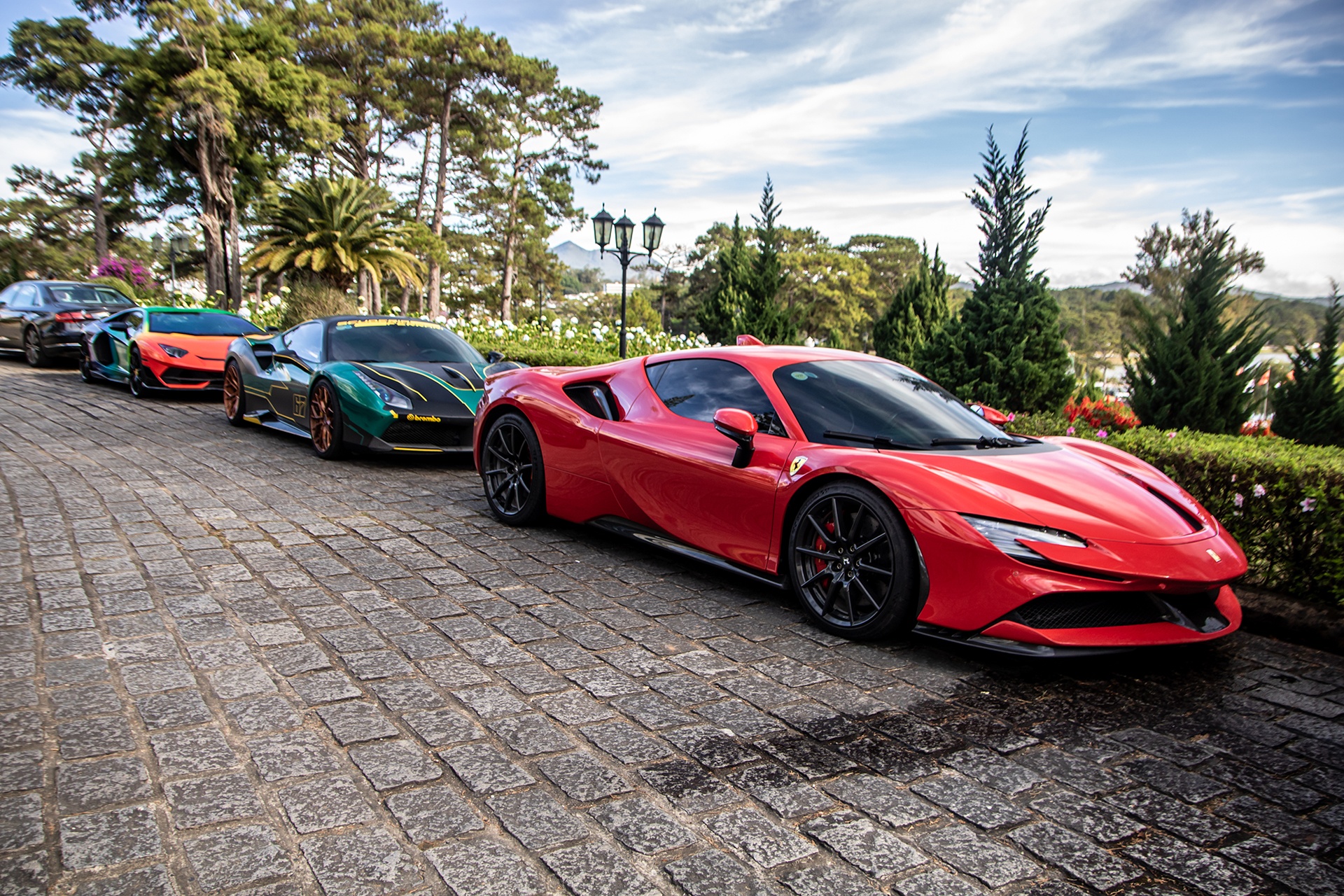 Loat sieu xe do bo Da Lat sau ki nghi Tet Nguyen dan hinh anh