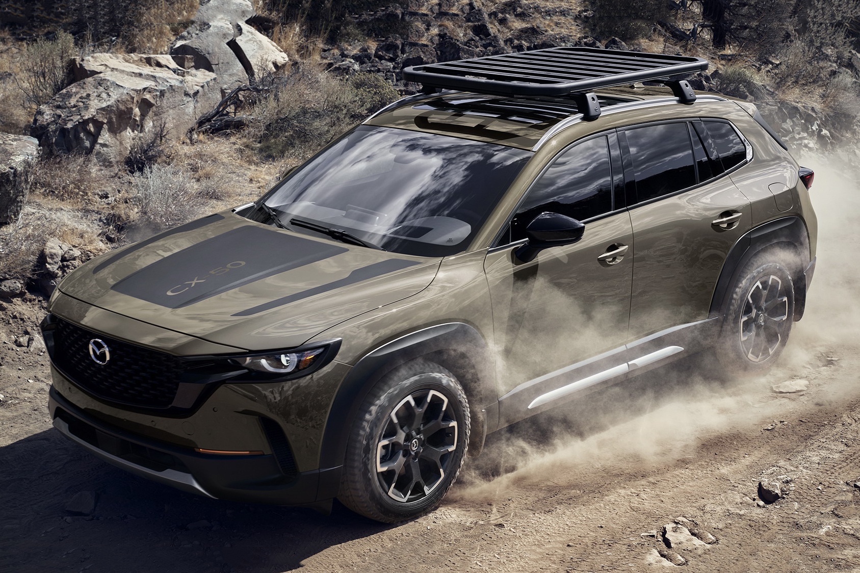 Mazda CX-50 co gia ban dat hon CX-5 tai My hinh anh