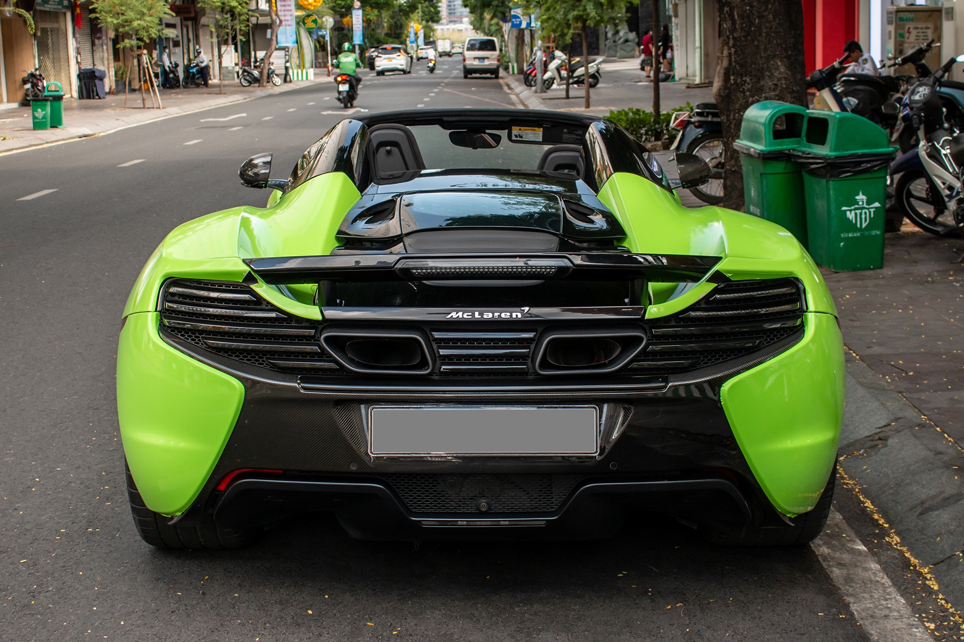 McLaren 650S Spider mau la anh 10