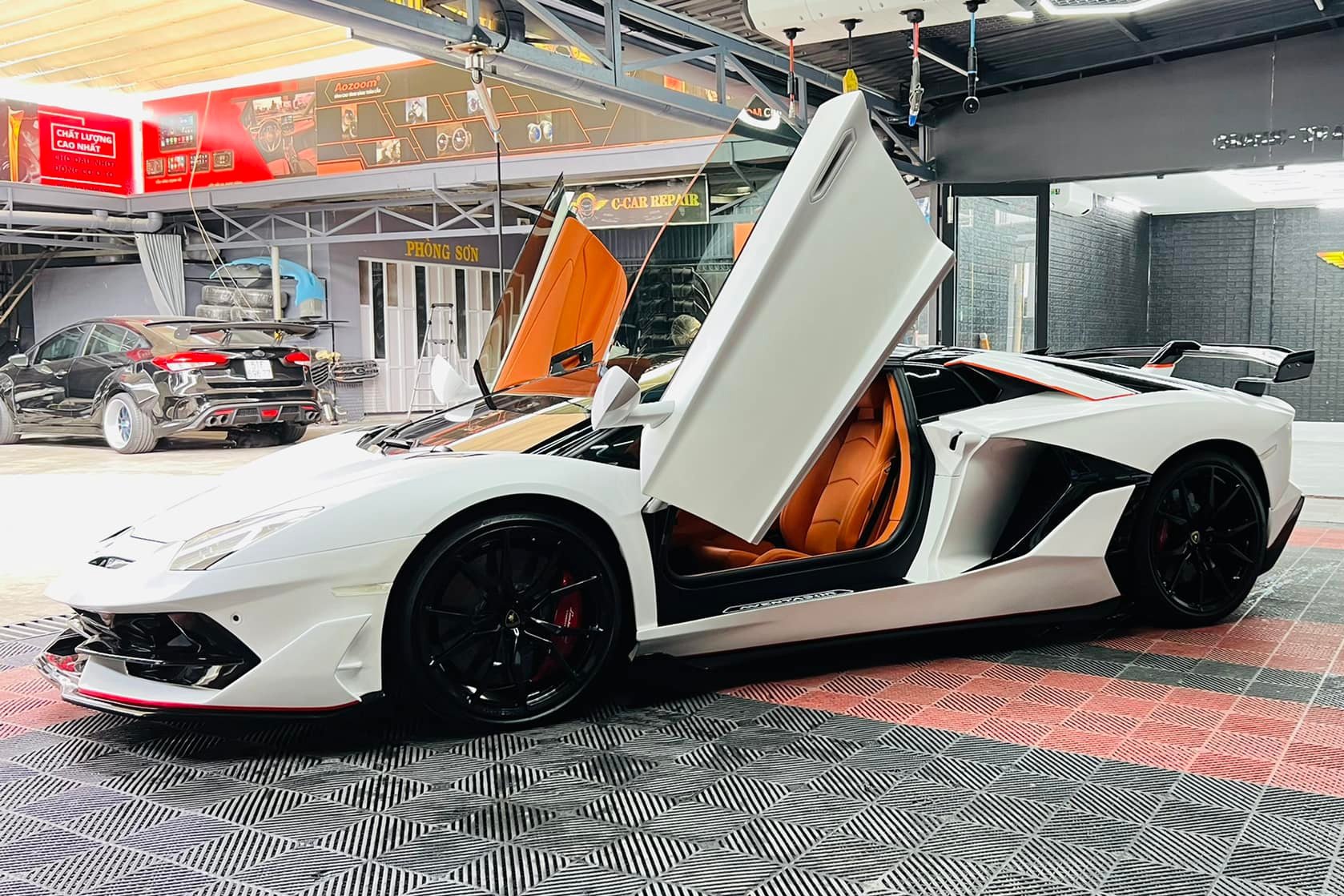Lamborghini Aventador Roadster anh 2