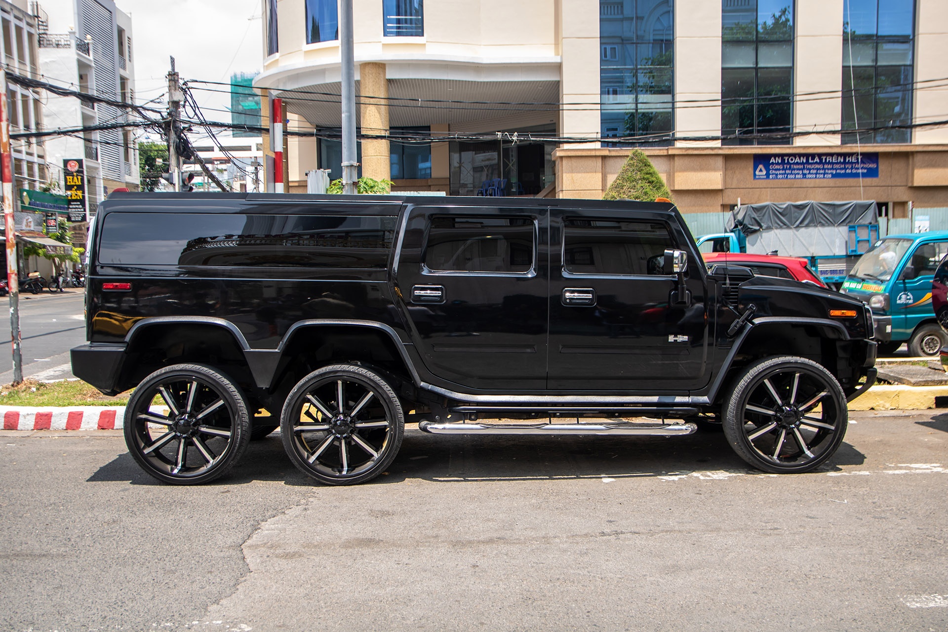 Hummer H2 độ 6x6 ảnh 6 Hummer H2 do 6x6 anh 6