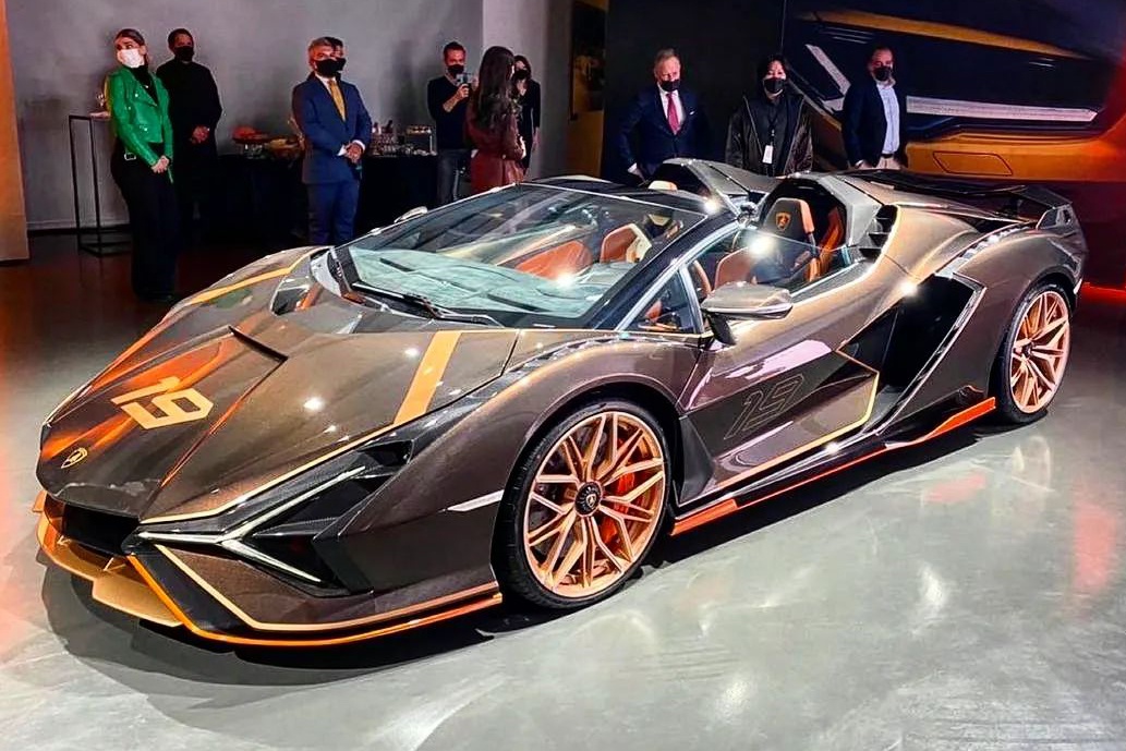 Lamborghini Sian Roadster ảnh 2 Lamborghini Sian Roadster anh 2