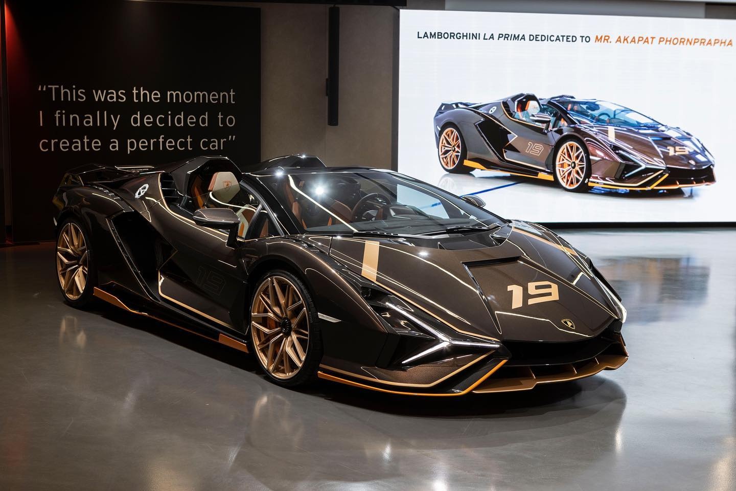 Lamborghini Sian Roadster ảnh 1 Lamborghini Sian Roadster anh 1
