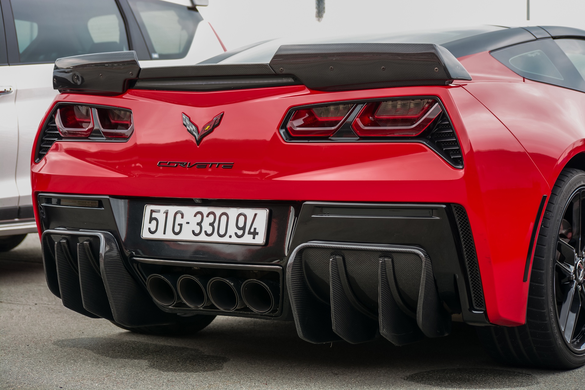Chevrolet Corvette C7 làm xe dẫn đoàn ảnh 5 Chevrolet Corvette C7 lam xe dan doan anh 5