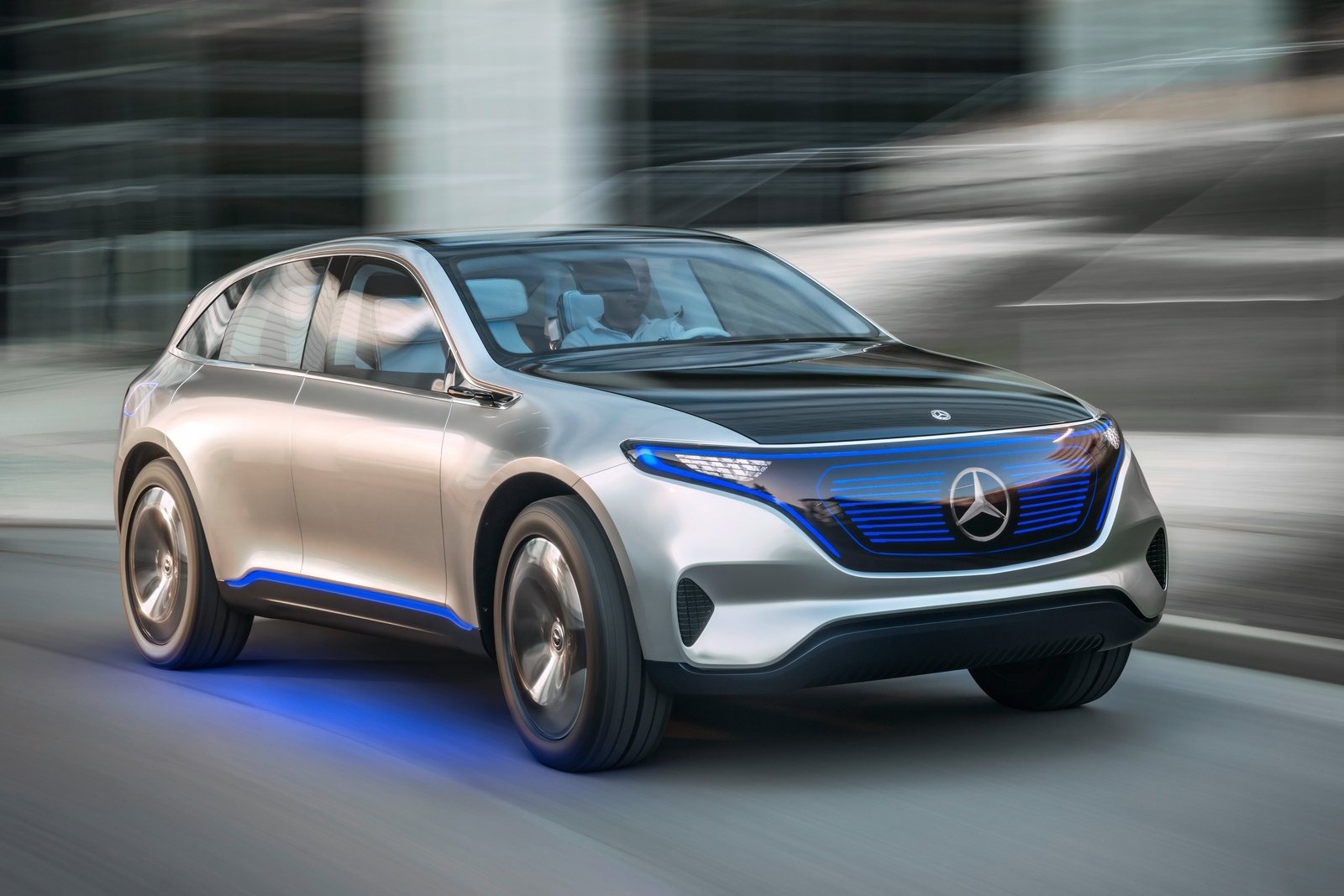 xe dien Mercedes-Benz anh 1