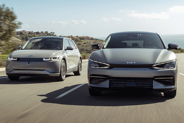 Hyundai Ioniq 5 va Kia EV6 bi trieu hoi tai My hinh anh