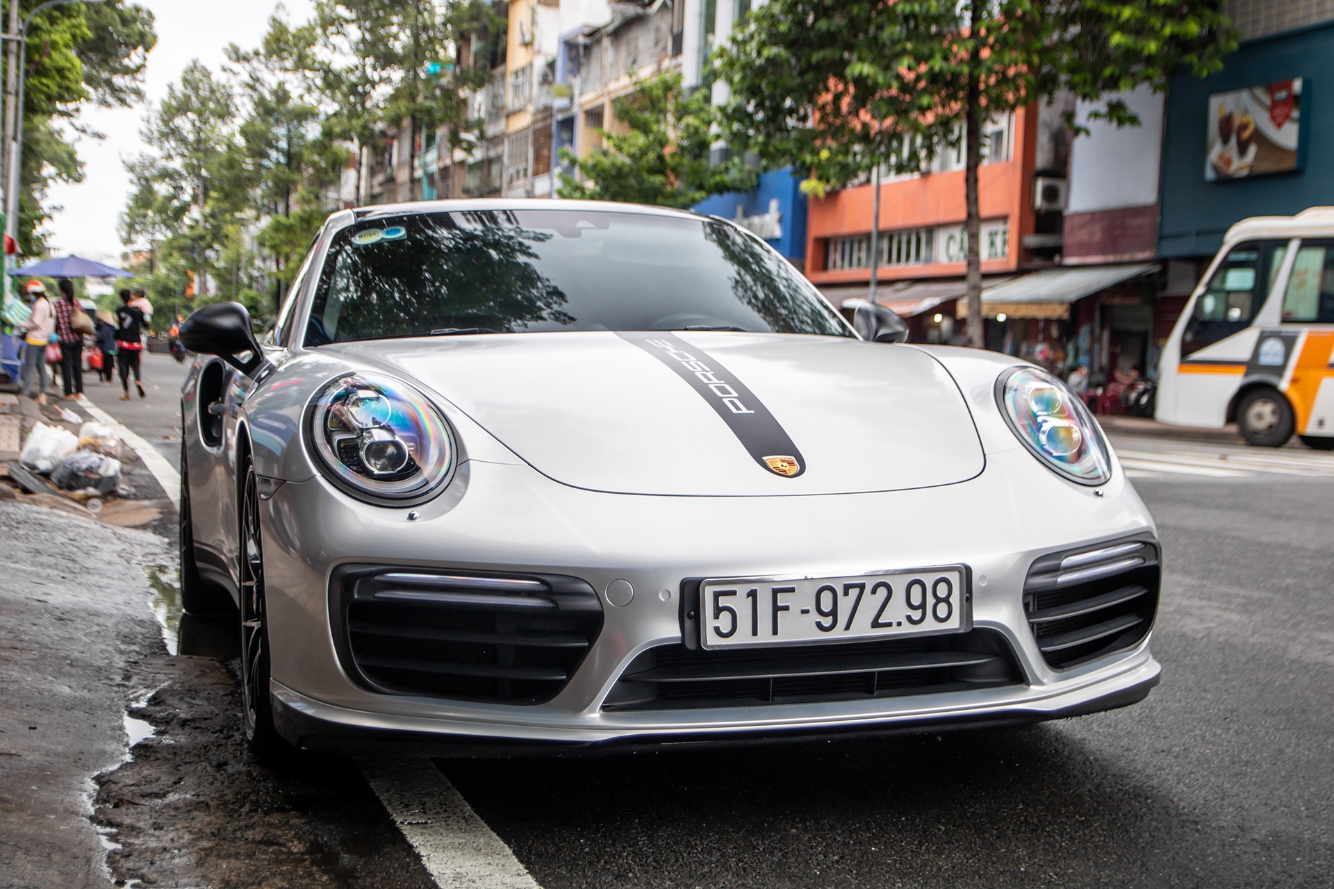 Porsche 911 Turbo S 2016 hang hiem tai xuat voi dien mao moi hinh anh