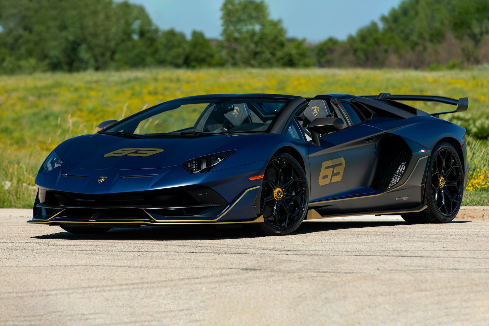 Lamborghini Aventador SVJ 63 Roadster anh 2