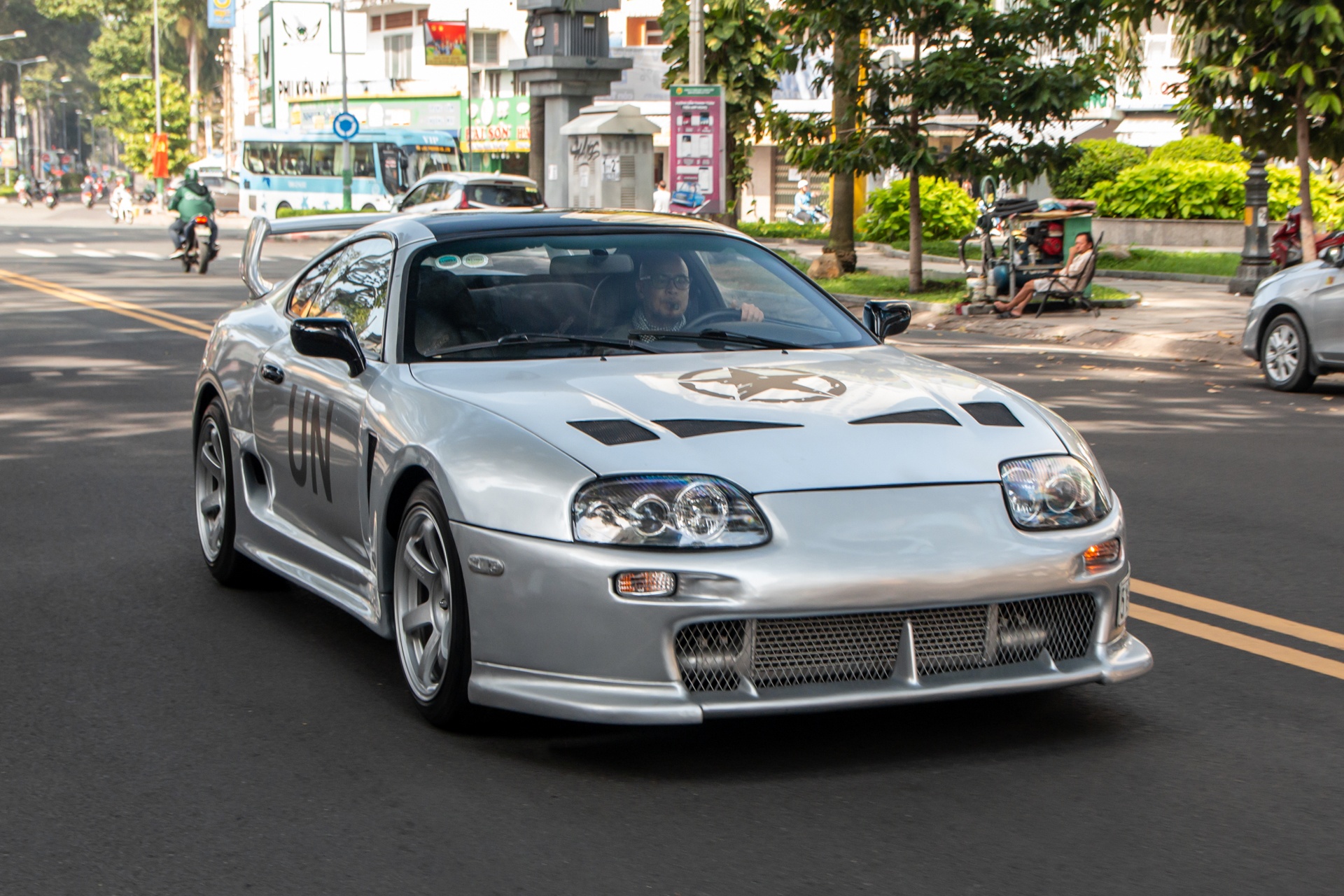 Toyota Supra TRD Pro duoc lam moi ngoai that tai TP.HCM hinh anh