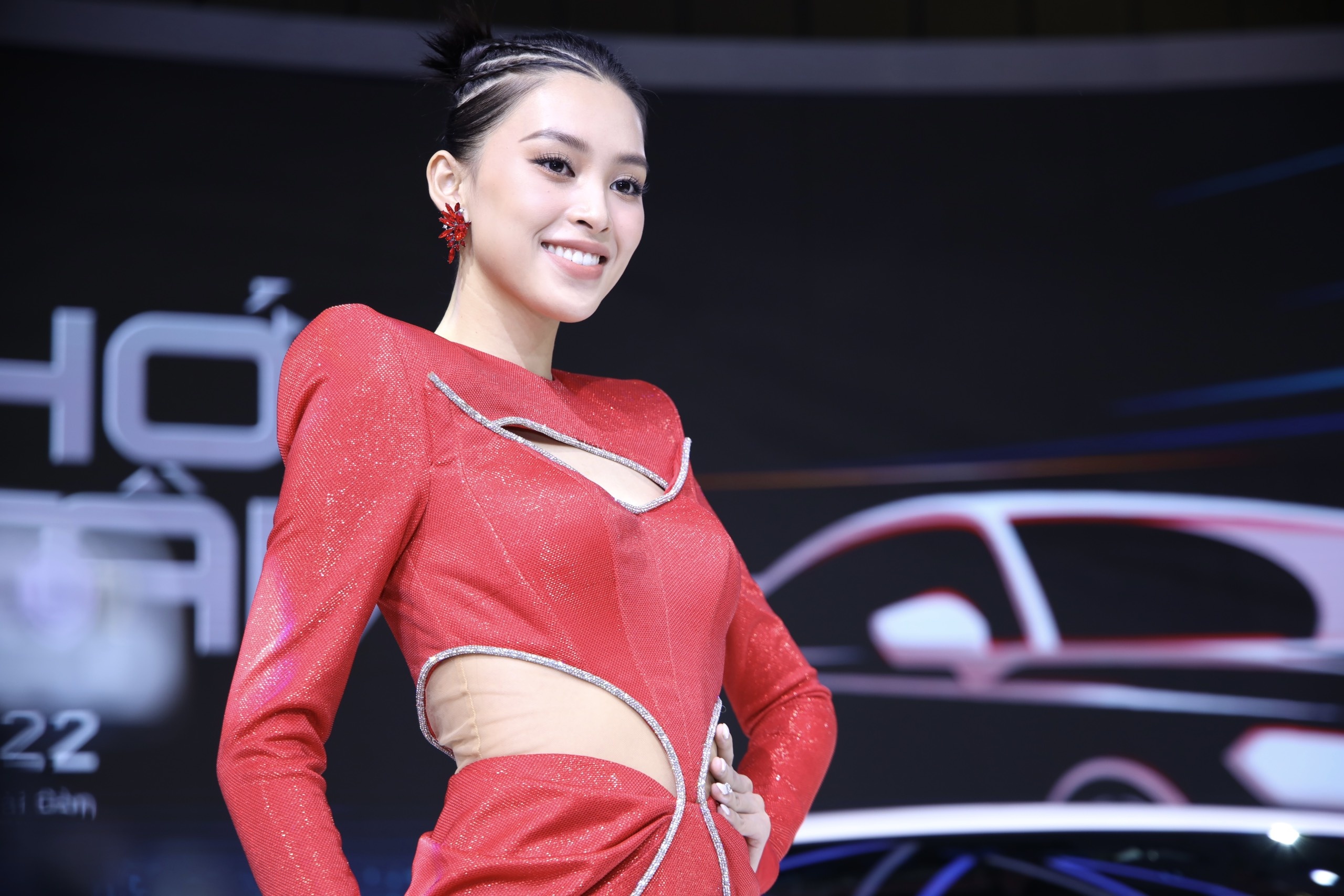 Hoa hau, mau Tay tai Vietnam Motor Show 2022 hinh anh