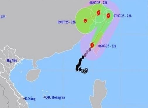 Bao so 2 suy yeu dan, khong co kha nang quay lai Bien Dong hinh anh