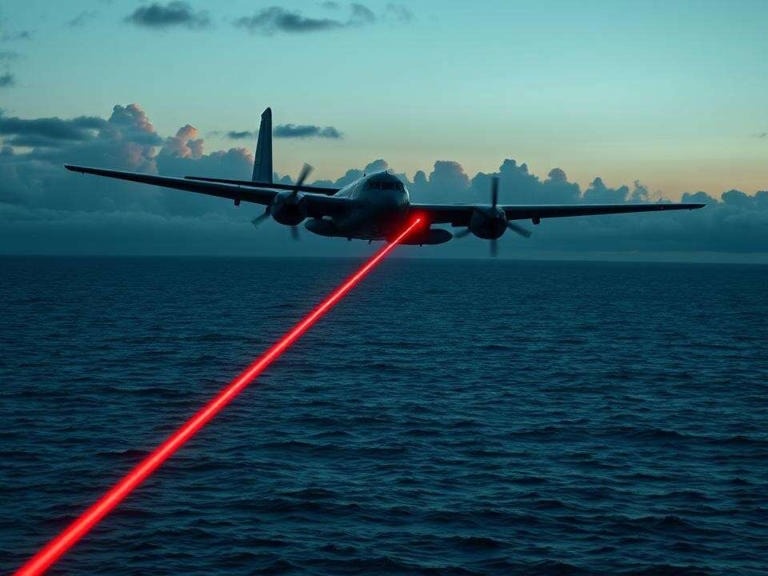 Xung quanh vu may bay Duc bi tau Trung Quoc chieu laser o Bien Do hinh anh