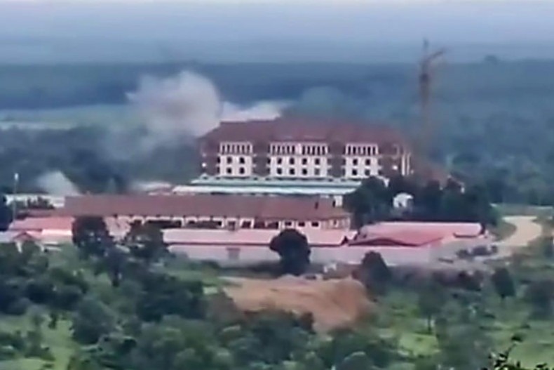 Giao tranh giua Thai Lan va Campuchia van chua dung hinh anh