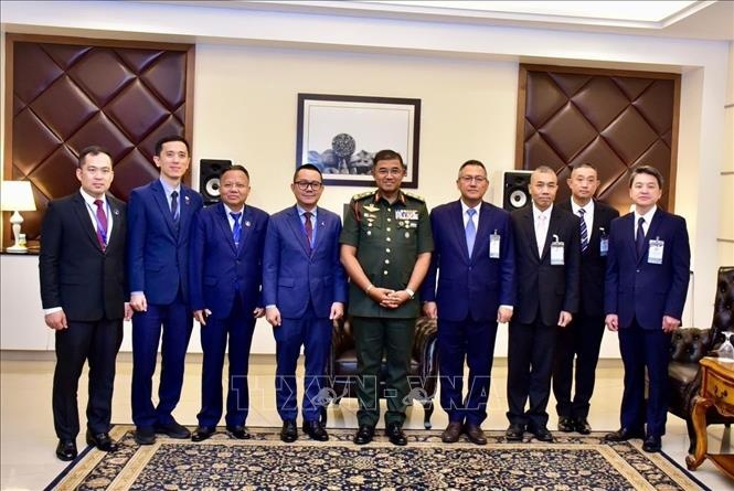 Thai Lan va Campuchia bat dau hop Uy ban bien gioi chung tai Malaysia hinh anh