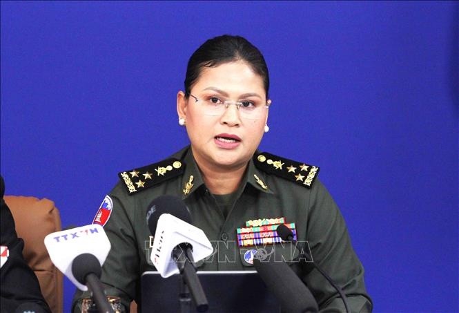 Campuchia hoan nghenh tien trien trong doi thoai bien gioi voi Thai Lan hinh anh