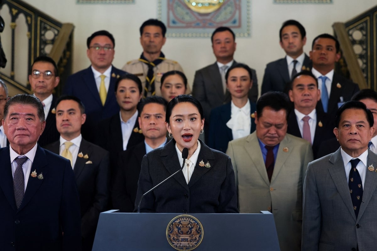 Paetongtarn Shinawatra,  Thu tuong Thai Lan,  Phan quyet Thai Lan,  Bai nhiem Thu tuong anh 1