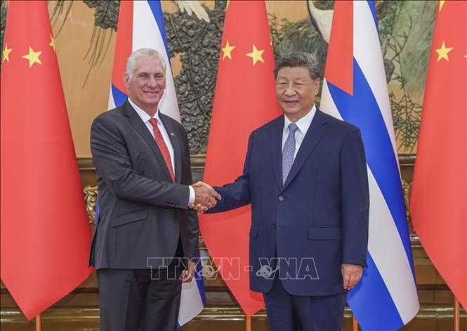 Cuba va Trung Quoc ky ket 11 van kien hop tac hinh anh