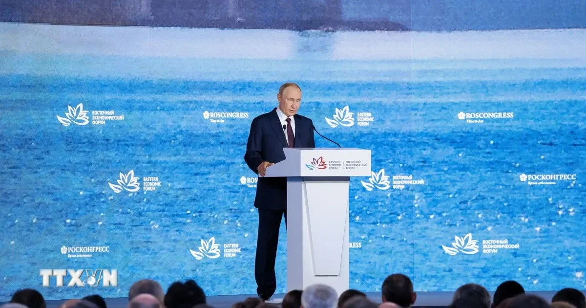 Tong thong Putin khang dinh tuong lai thuoc ve the gioi da cuc hinh anh