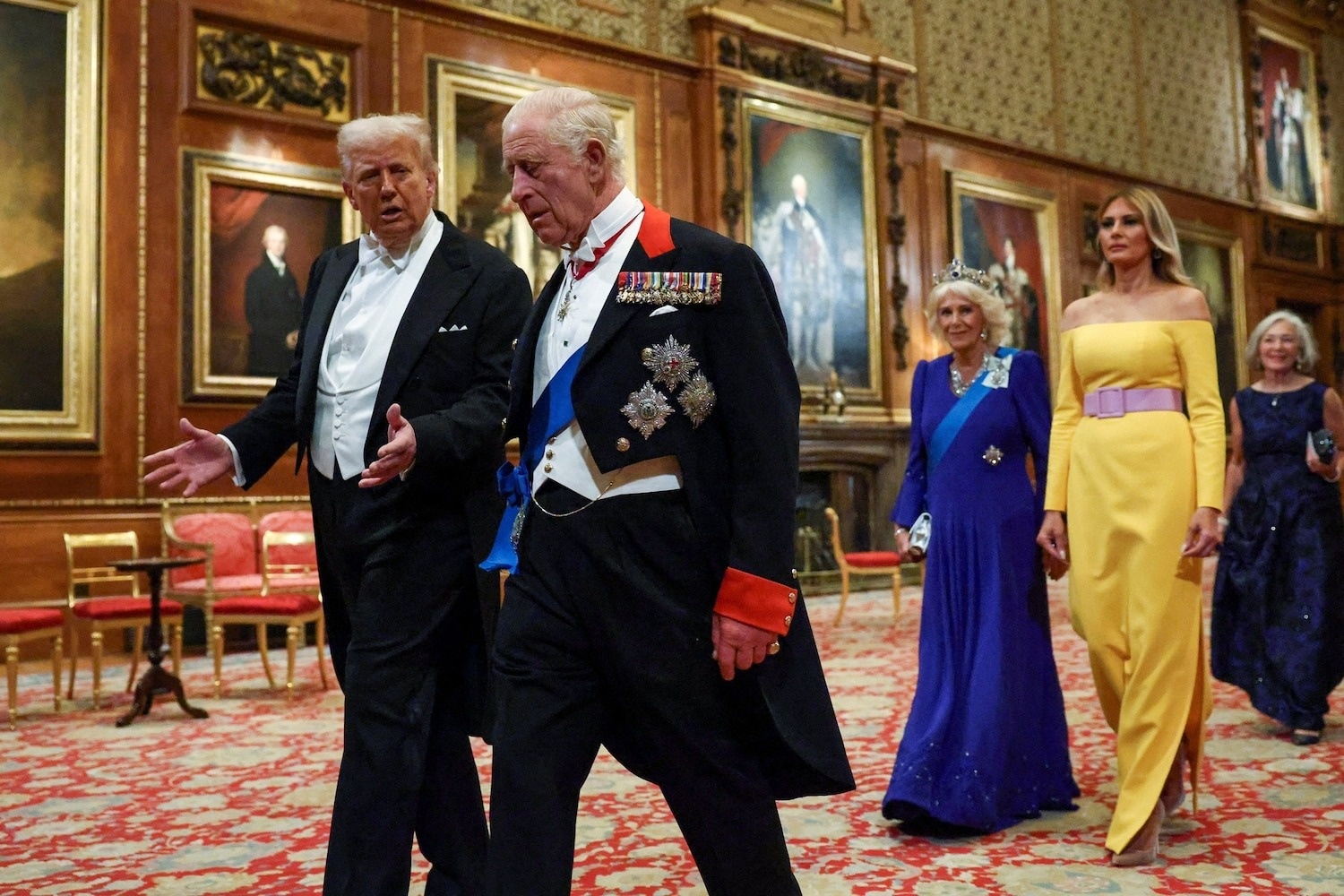 trump tham Anh anh 3