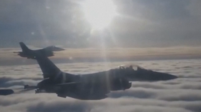 May bay F-16 cua Ukraine ban ha UAV hinh anh